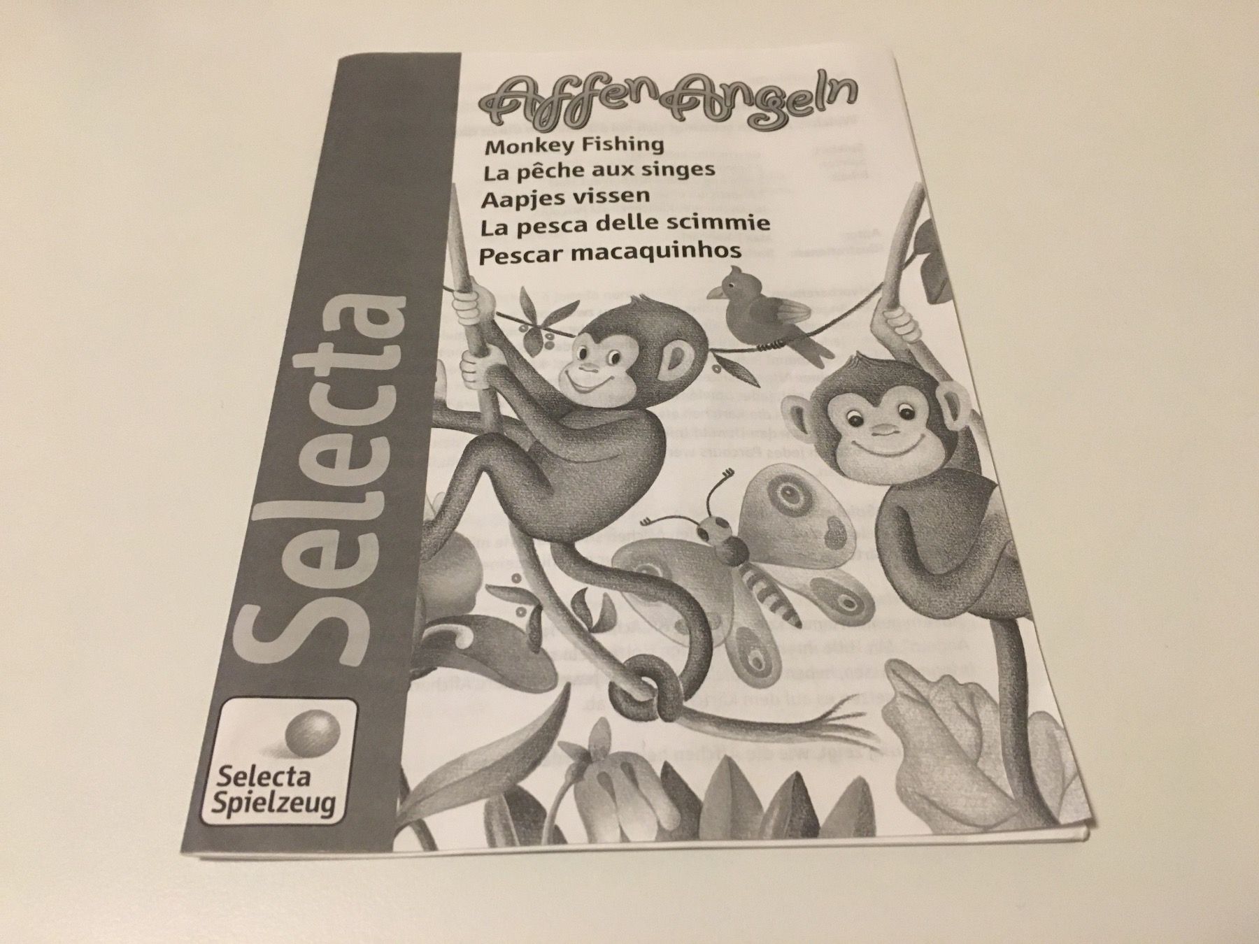 Selecta Giochi: Affen Angeln - Spiel von Selecta - 1999 – Usato da Andwil SG venduto da Rainboli 8