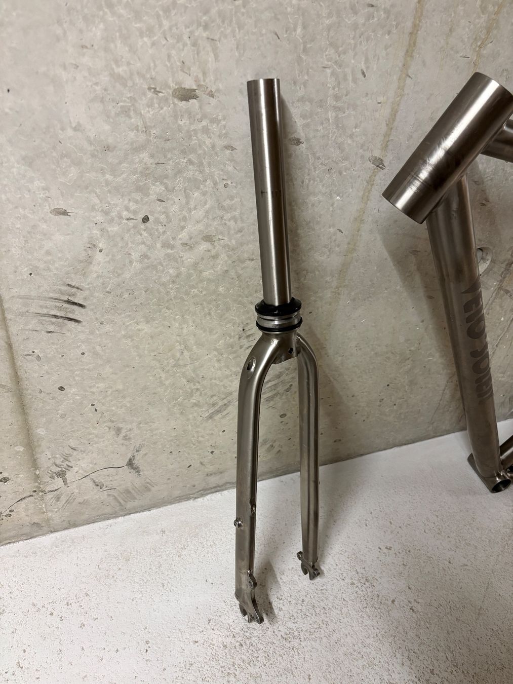 Ersatzteile: custom bikepacking gravel titanium bicycle frame + fork – Gebraucht aus Neuchâtel von shukshuk 1