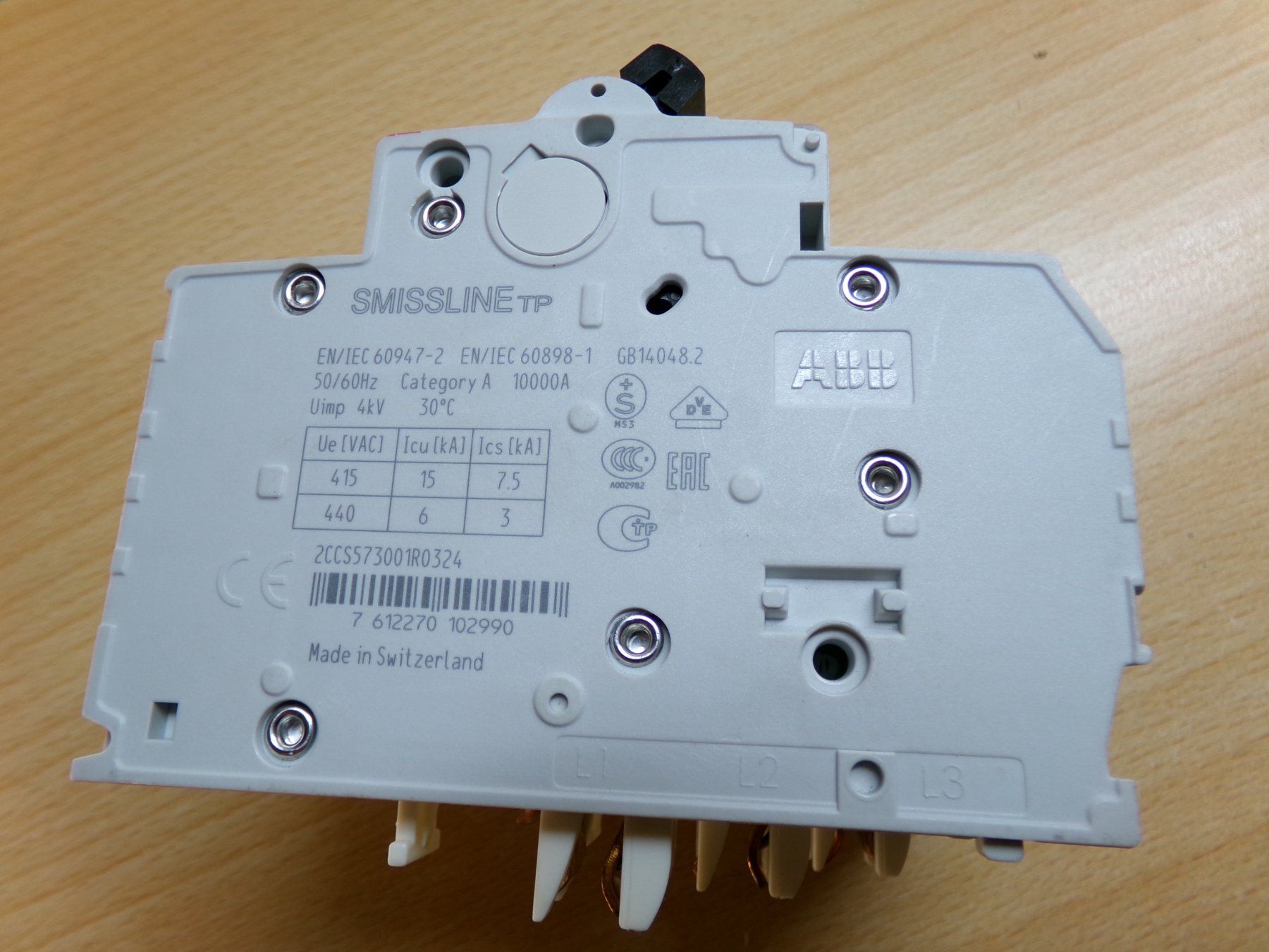 ABB Schalter: LS 3xC32 mit N-Trenner ABB-smissline-S – Neu (gemäss Beschreibung) aus Hombrechtikon von Maloev17 2