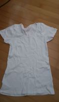 Weisses Chicorée Basic T-Shirt Gr. L Damen Baumwolle