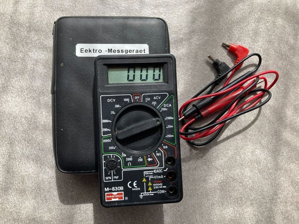 Digital Multimeter V+A+Ohmmeter Kaufen auf Ricardo
