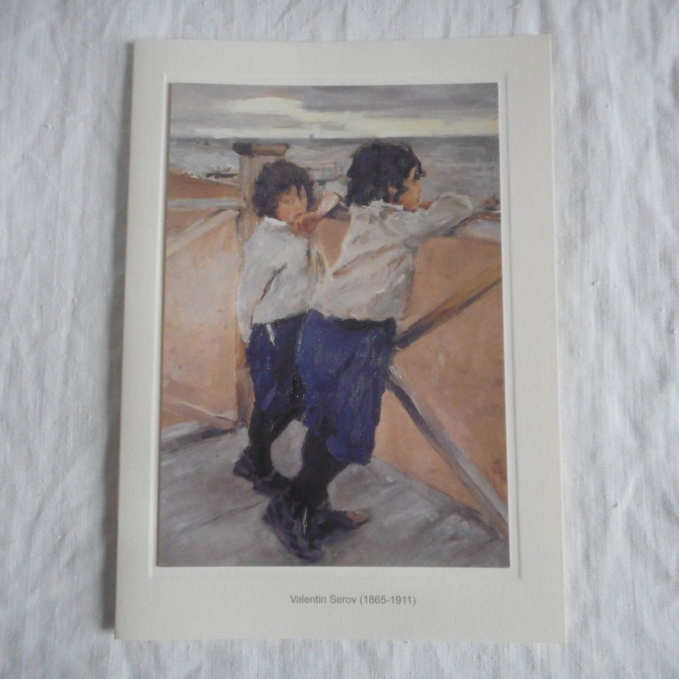 Cartoline postali: Kunstkarte - Valentin Serov – Nuovo e nell'imballaggio originale da Niederlenz venduto da Berghem