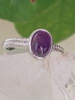 💜 Verstellbarer Amethyst Ring ✨