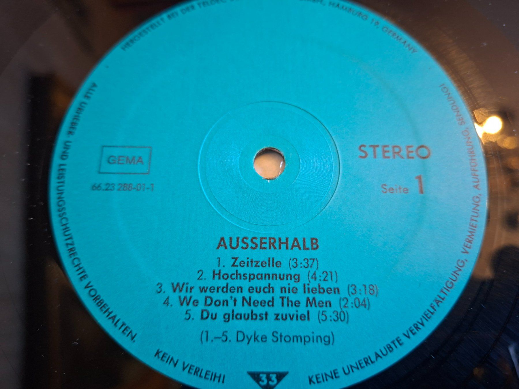 Dischi in vinile: Rare Experimental Rock LP - Ausserhalb - Rock Experimentell – Usato da Bernex venduto da Wannabehasbeen01 3