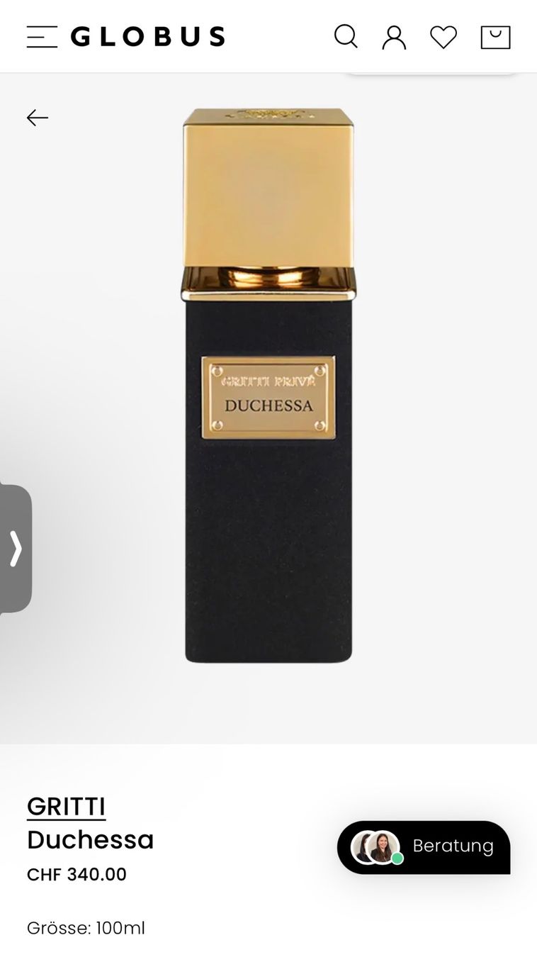 Parfums & Eau de Toilette: Gritti- Duchessa Extrait de Parfum – D'occasion à Bottmingen par Itsclaire 4