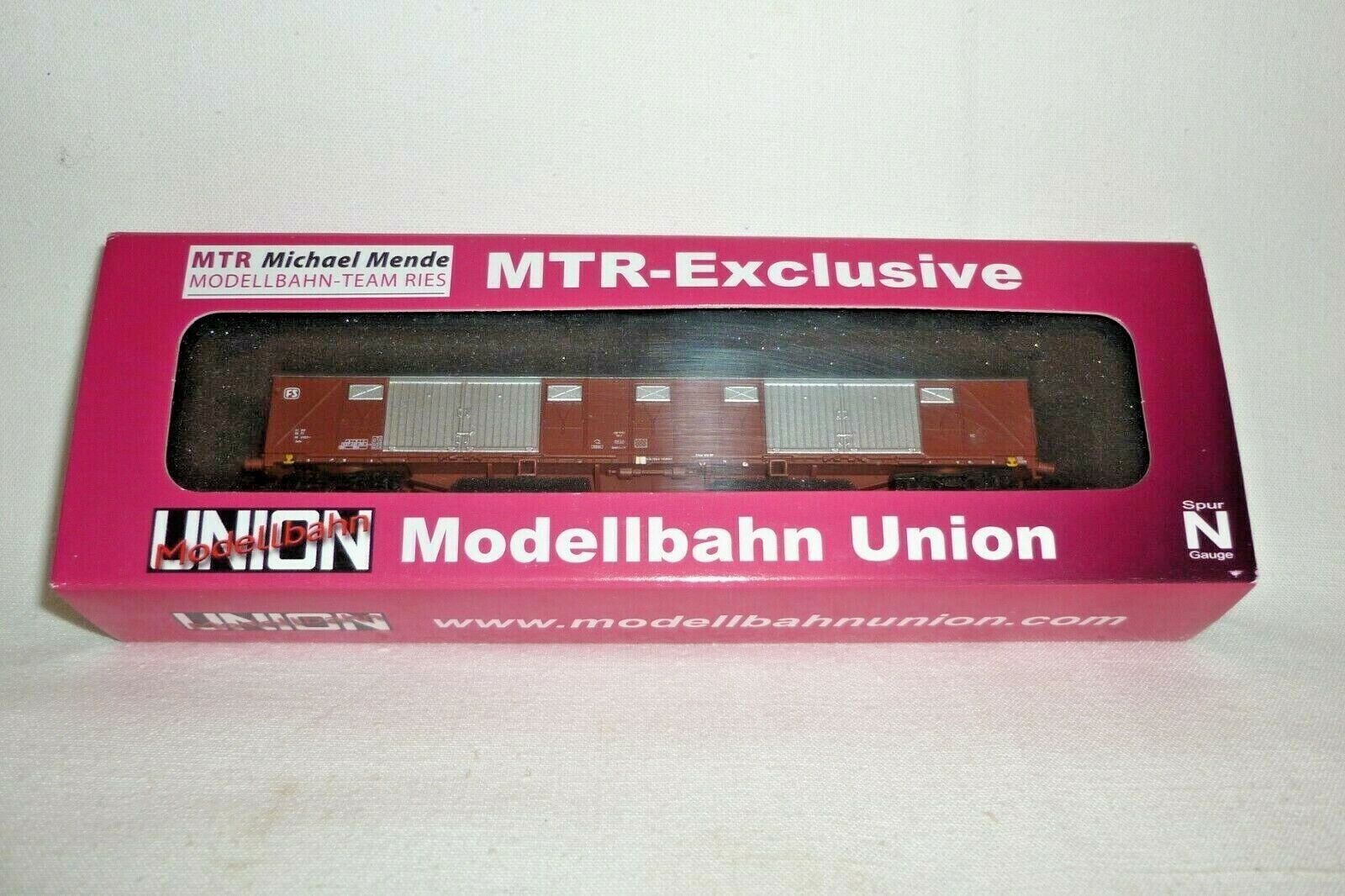 MU 37001B 4-achsiger gedeckter Güterwagen Gabs der FS (Neu und ...