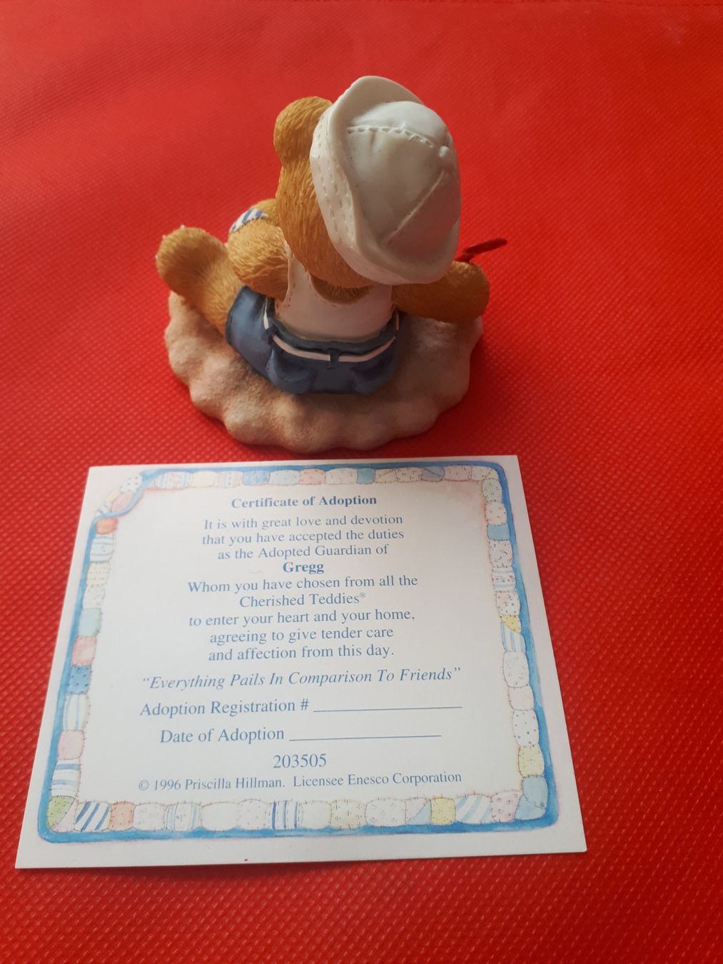 Statuette: Cherished Teddies mit Zertifikat und Box – Usato da Dürnten venduto da kuh_7mdq 1