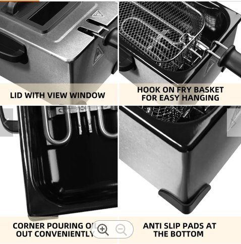 Elettrodomestici da cucina: DSP Friteuse 3 Liter 2000W – Nuovo e nell'imballaggio originale da Reiden venduto da Shop-Sale 1