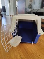 Transportbox Ferplast Atlas 20 blau weiss guter Zustand