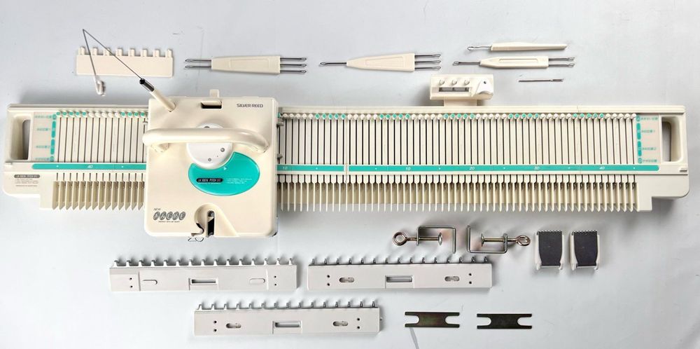 10 Stück Lochkarten Für Silver Reed Strickmaschine - Strickmuster Karten Set