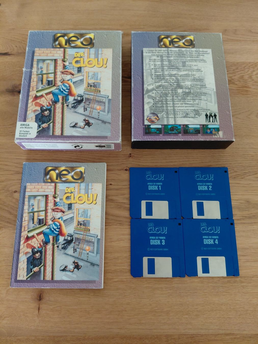 Commodore PCs: Amiga Spiel Der Clou – Gebraucht aus Beringen von Beringen75 2