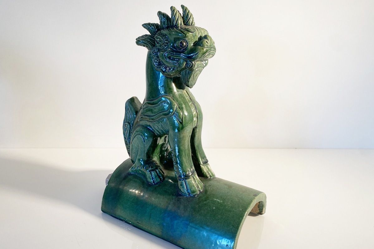 Steine & Dachziegeln: Chinesische Firstziegel Dachreiter Firstfliesen Firstspitzen – Gebraucht aus Ballwil von ClassicGallery 6
