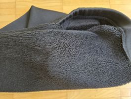 Superwarme, gefütterte Thermoleggings, Grösse S - M, schwarz