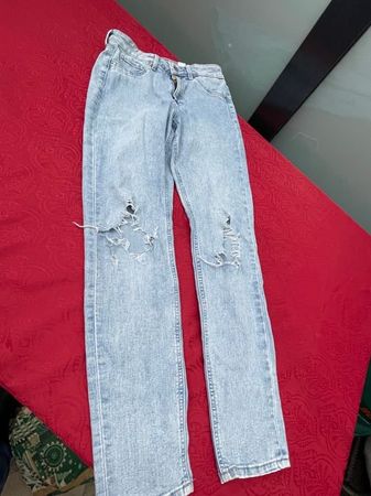 Damen Jeans blau 38 Denim Curvy Jeggings Ultra High Waist