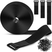 breites Klettband-Kabelbinder, wiederverwendbar