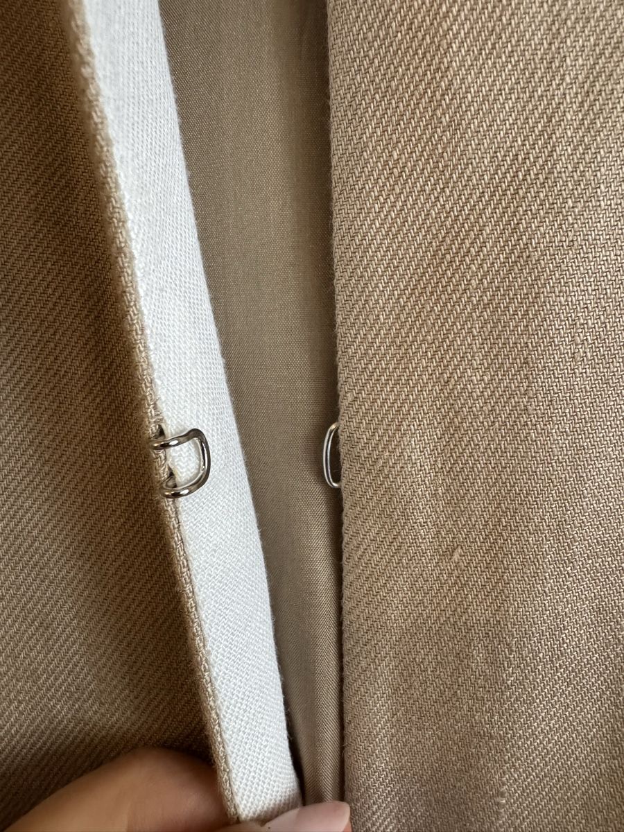Scapa Vestiti: Scapa Leinen Kleid und Balzer Set, Beige, Grösse 38 – Usato da Zürich venduto da ahjelmer 8