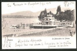 Genève, le Débarcadère de l'Ariana