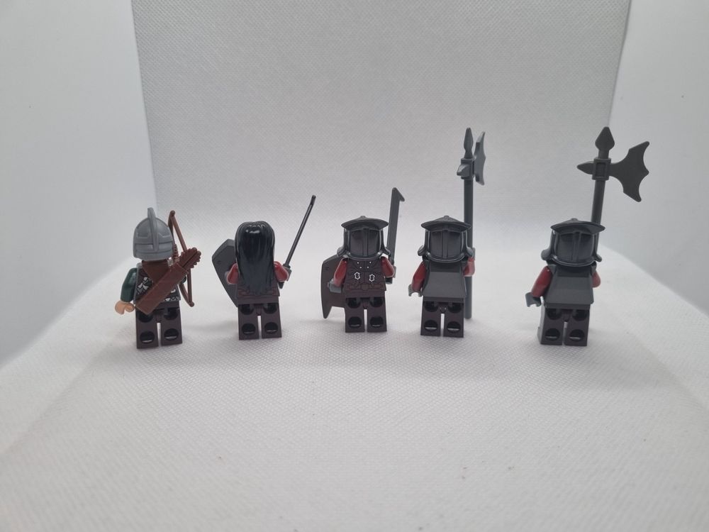 Lego Herr der Ringe 9471 5 Figuren Rohan-Soldat, Uruk-hai (Gebraucht ...