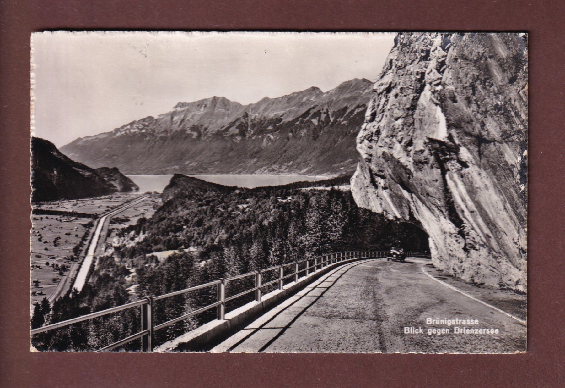 Ansichtskarten: BRÜNIGSTRASSE - 1951 – Gebraucht aus Pully von nicecards-shop