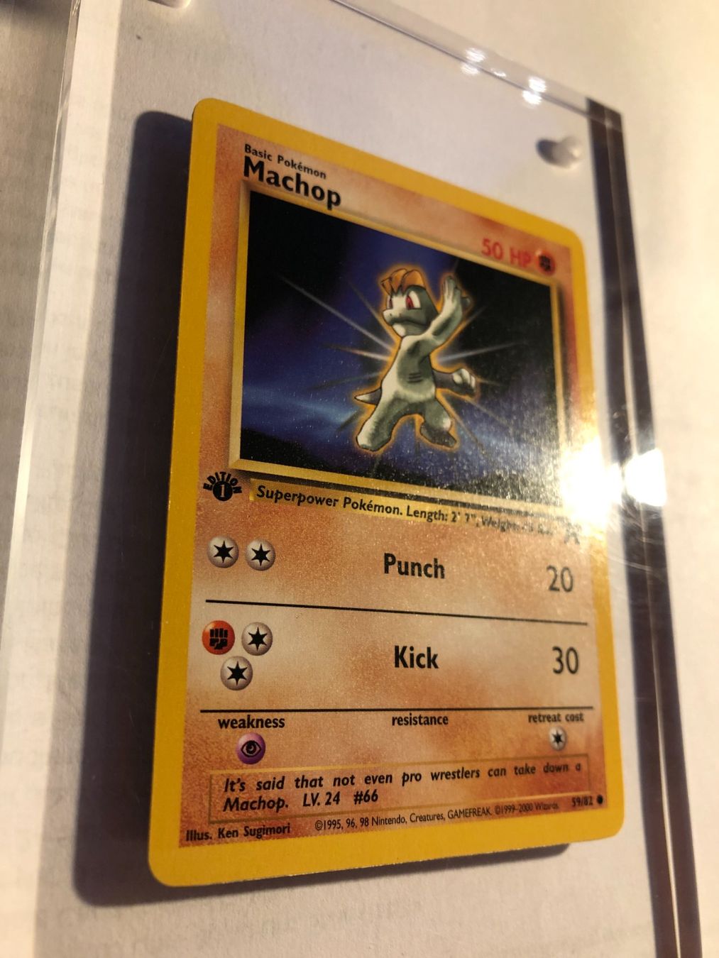 Cartes à collectionner: Machop 1st Team Rocket - MINT - ab 1.- – D'occasion à Giubiasco par dan_pr8b 1