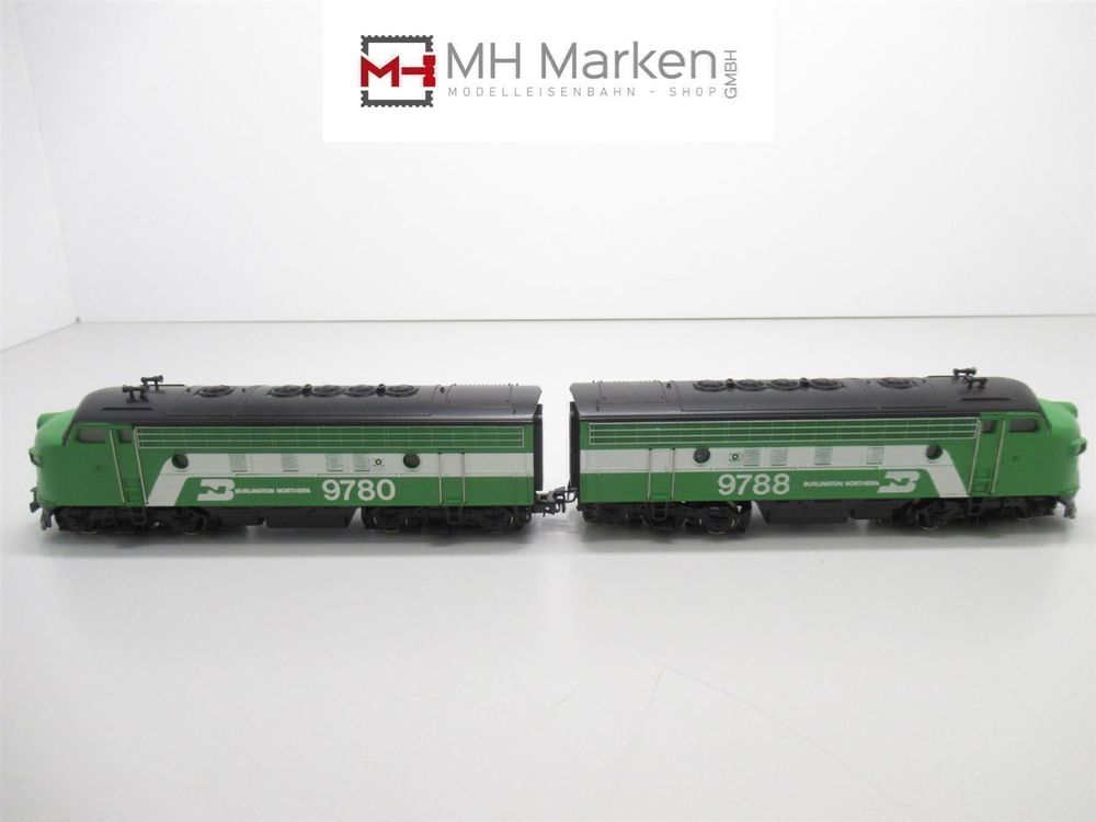 Locomotive Märklin 4181 - Diesel Burlington F7 - H0 - Analogique - Époque 4 - Suisse (CFF) - Top !