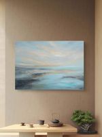 Originalgemälde auf Leinwand 100x80cm, goldenen Unikat!!!