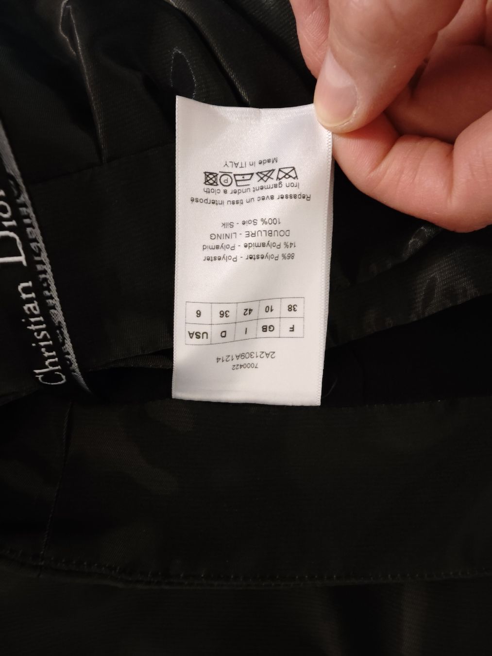 Dior Röcke: CHRISTIAN DIOR Wickelrock Jupe mini – Gebraucht aus Erlenbach ZH von nlh 4