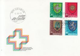 Sonderstempel SA. 50 Autosalon Genève 1981