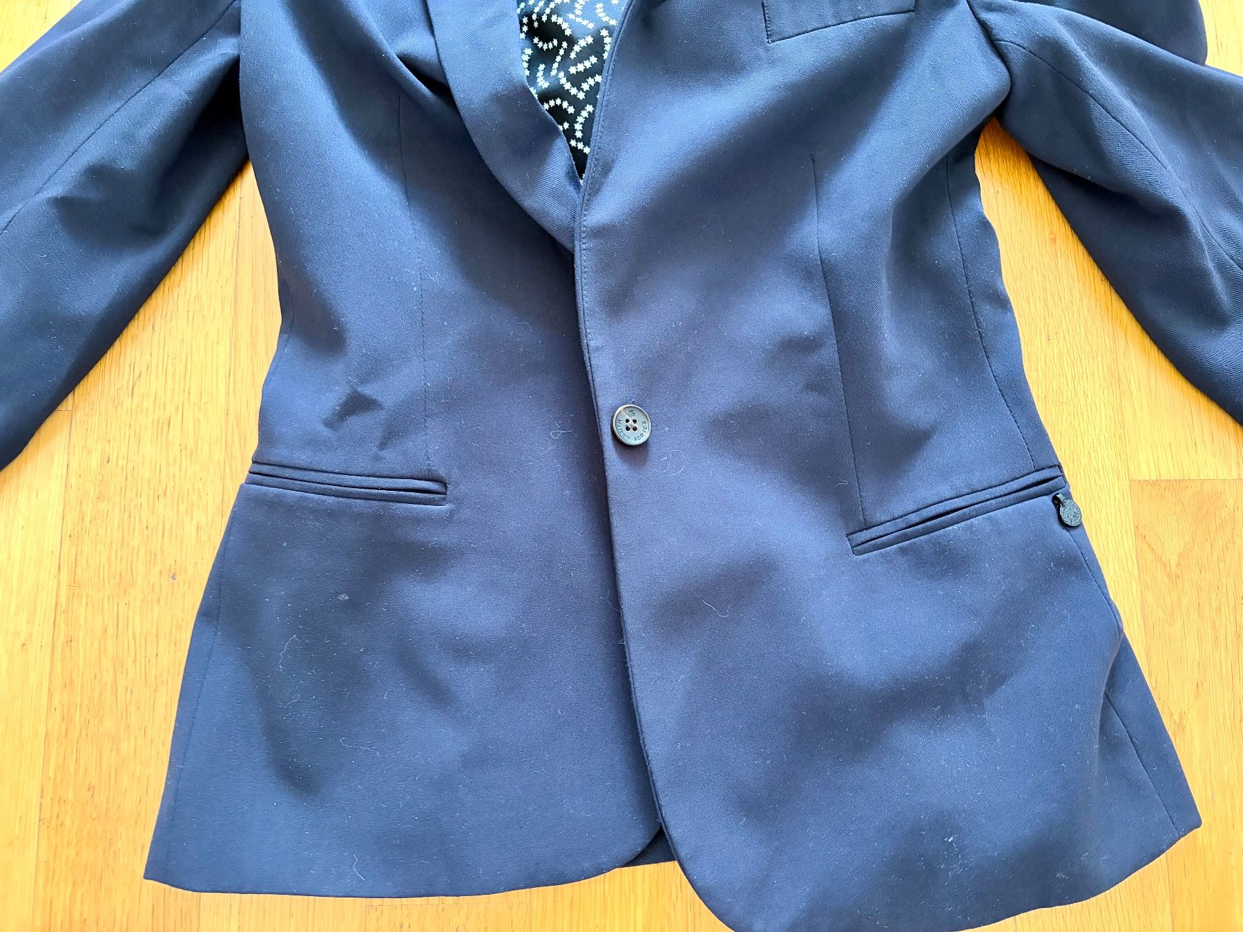 Maison Scotch Giacche: Dunkelblauer Maison Scotch Blazer-Jacke Grösse S – Usato da Zürich venduto da rana8006 3
