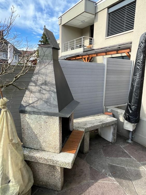 Garten Cheminée mit Kupferhut Kaufen auf Ricardo