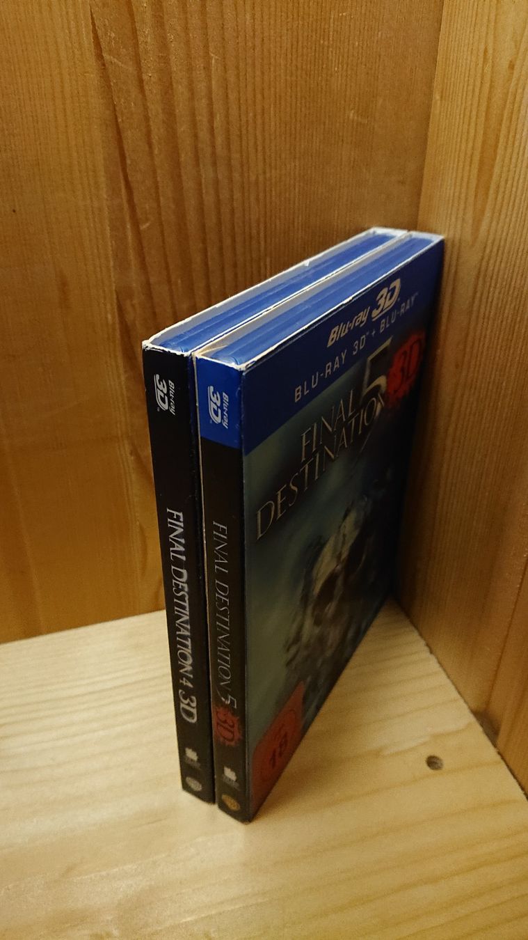 Tutti i DVDs: FINAL DESTINATION 4 und 5 in 3D und 2D Blu-Ray – Usato da Wilderswil venduto da Exebub 5