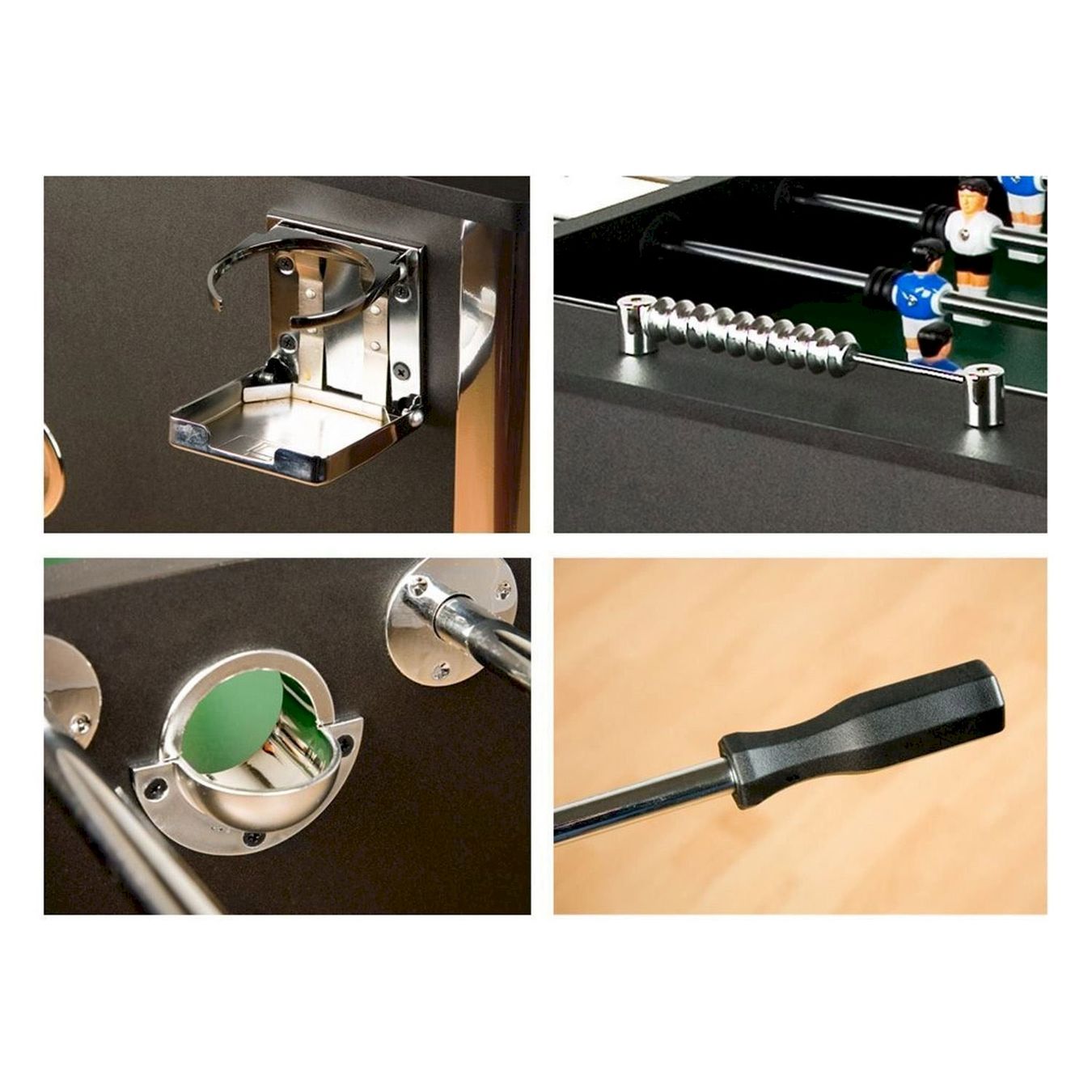 Altro in Giocattoli & Bricolage: GamesPlanet LEEDS Tischfussball schwarz – Nuovo e nell'imballaggio originale da Bottighofen venduto da zaap 4