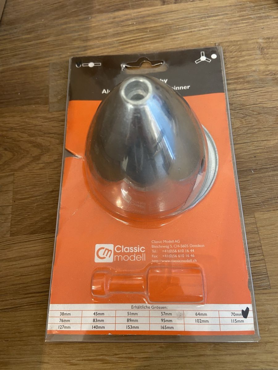 Modellismo RC: Verschiedene Spinner Originalverpackt und gebraucht – Nuovo e nell'imballaggio originale da Pratteln venduto da Arthband 4