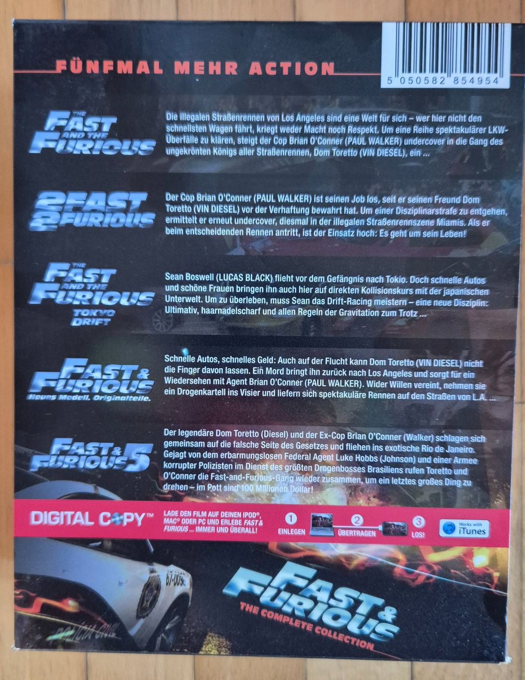Tous les DVDs: Fast & Furious 1 - 4 – D'occasion à Altstätten SG par bluedine 1
