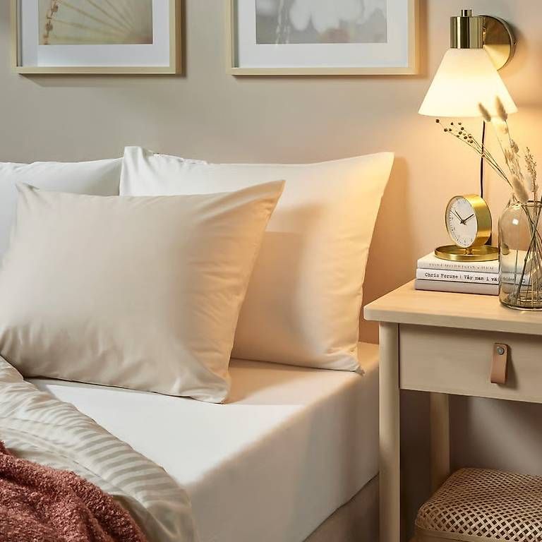 Biancheria da letto: Drap-housse IKEA NATTJASMIN blanc 180x200 cm – Usato da Corcelles-le-Jorat venduto da Fashion_Unfold 1