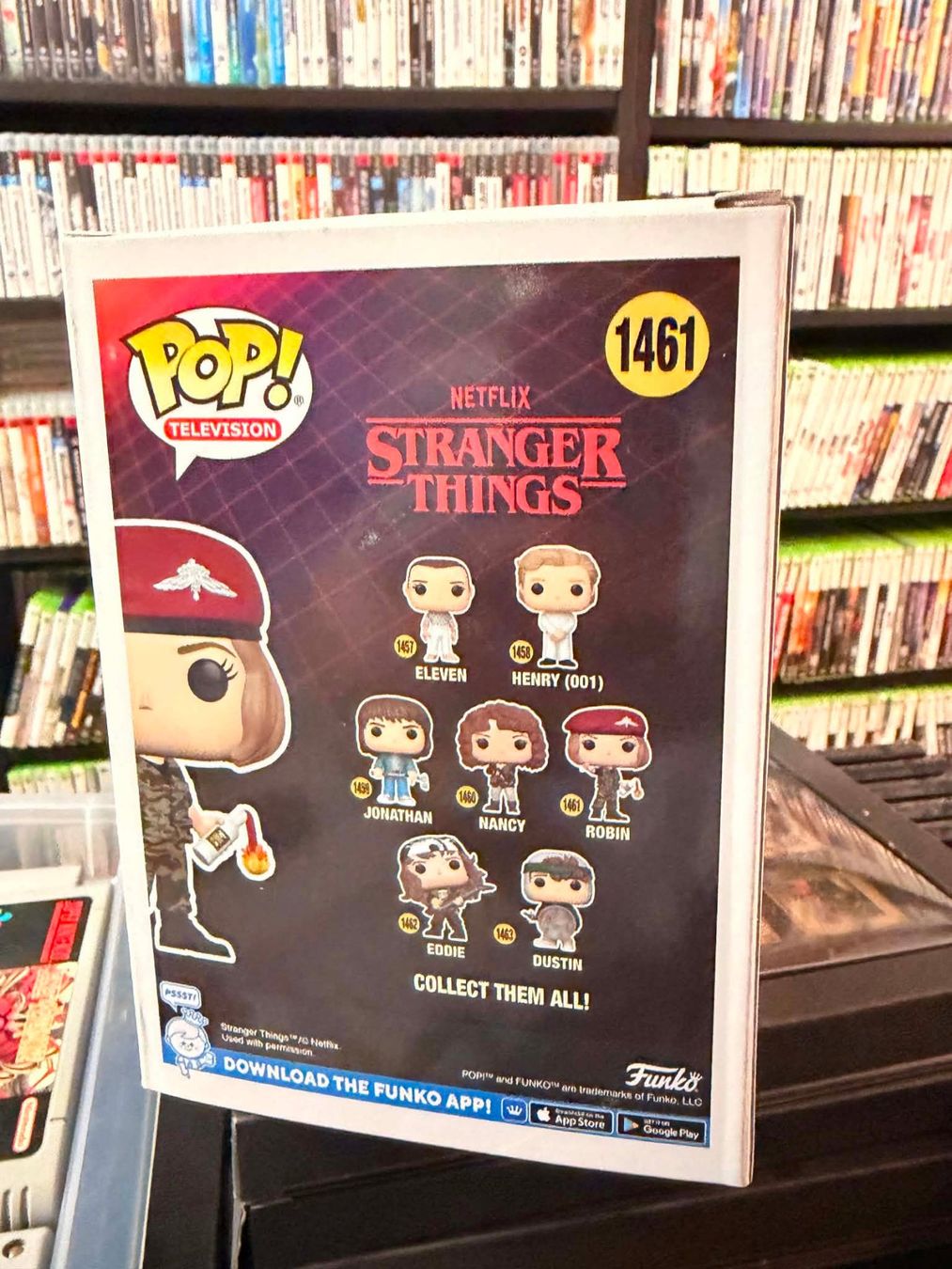 Funko Figurines: Funko POP 1461 Robin Stranger Things – D'occasion à Giubiasco par Ticinerd 1