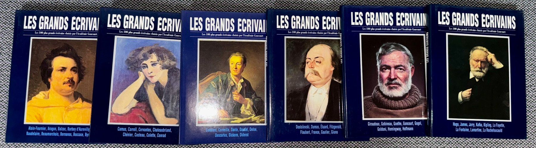 Libri: Collection en 12 volumes  "Les Grands Écrivains" – Usato da Colombier NE venduto da ger_5g56 2