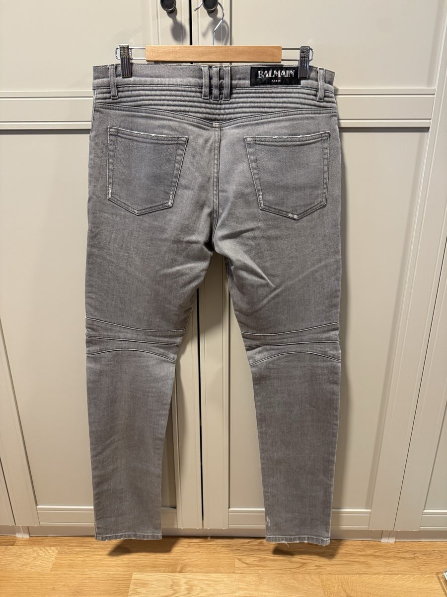 Balmain Jeans: BALMAIN Paris Biker Jeans – Neu (gemäss Beschreibung) aus Reinach BL von Nushka89 1