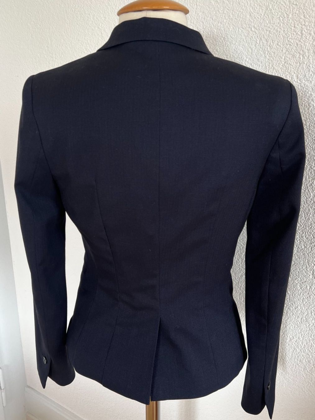 H&M Giacche: H&M Damen Blazer, Gr. 36, Schwarz/Blau meliert – Nuovo (secondo la descrizione) da Worb venduto da farben20zauber 1