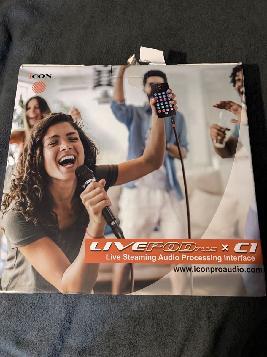 Microfoni: iCon LivePod Plus + C1 Box Set Streaming Interface neu ovp – Nuovo e nell'imballaggio originale da Heimberg venduto da Mondlicht26