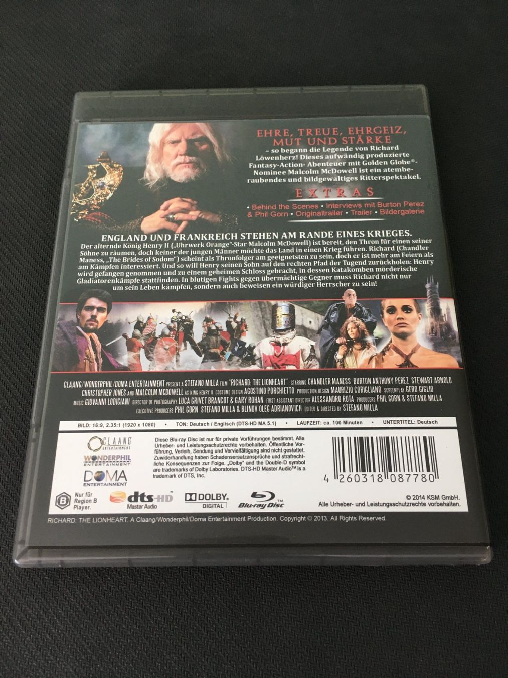 Tutti i DVDs: Richard the Lionheart [Blu-ray] – Usato da St.Gallen venduto da MedienJoe 1