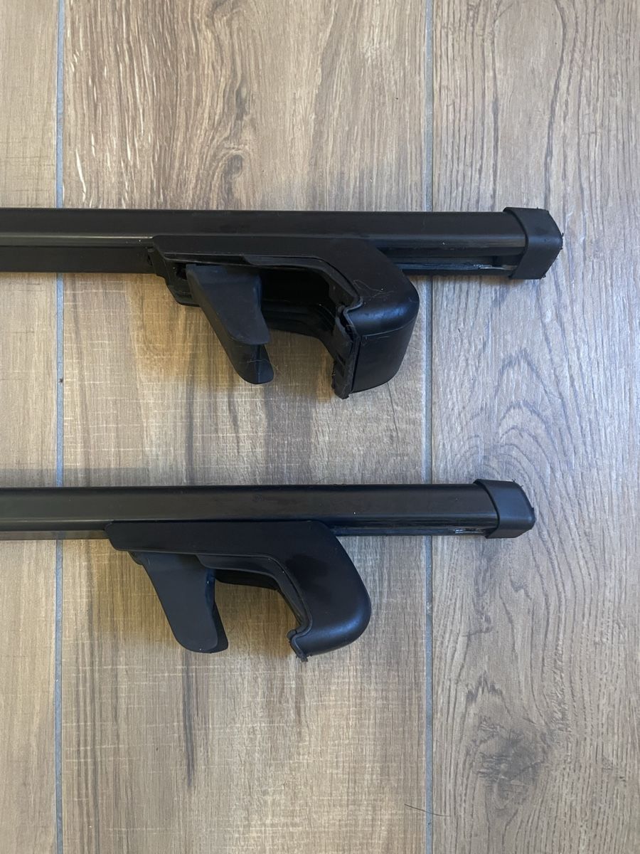 Portapacchi: Dachträger Querträger schwarz – Usato da Lostorf venduto da aloe-top 2