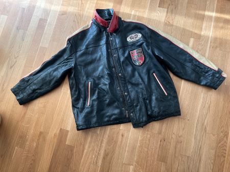 WU WEAR (WU TANG) AUTHENTIC ORIGINAL LEATHER JACKE 2XL