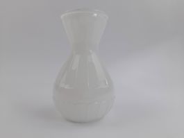 Vase Glas weiss
