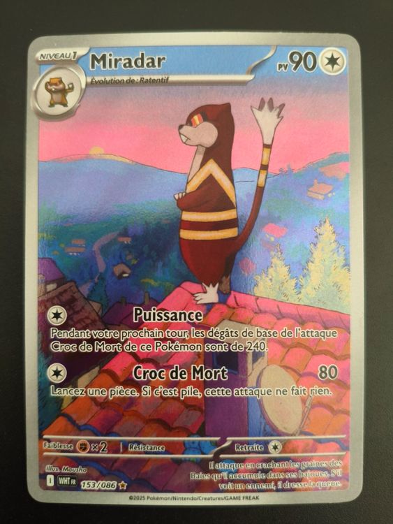 Pokémon Flamme Blanche: Miradar 153/086 FR (D'occasion) à Palézieux ...