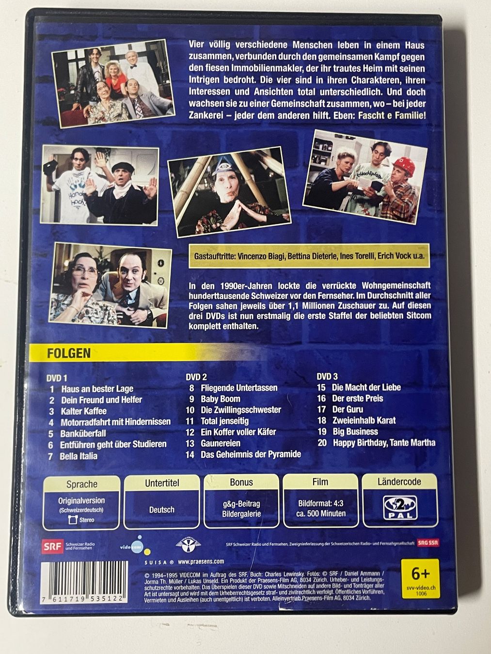 Tutti i DVDs: Fascht e Familie 1-20 – Usato da Muri b. Bern venduto da AdidasCollector 1