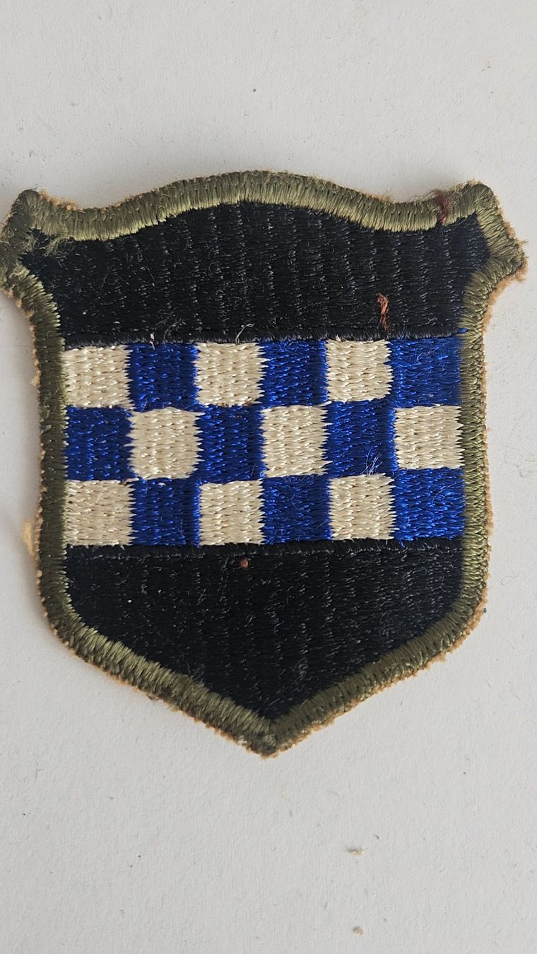 Placchette & Badge: Original US Army Patch – 99th Infantry Division Checkerboard – Usato da Zofingen venduto da Phil68
