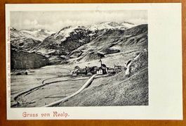 Realp - Gruss von Realp AK