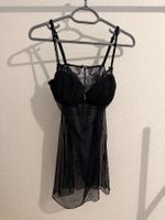 Black Lace Babydoll Nightdress