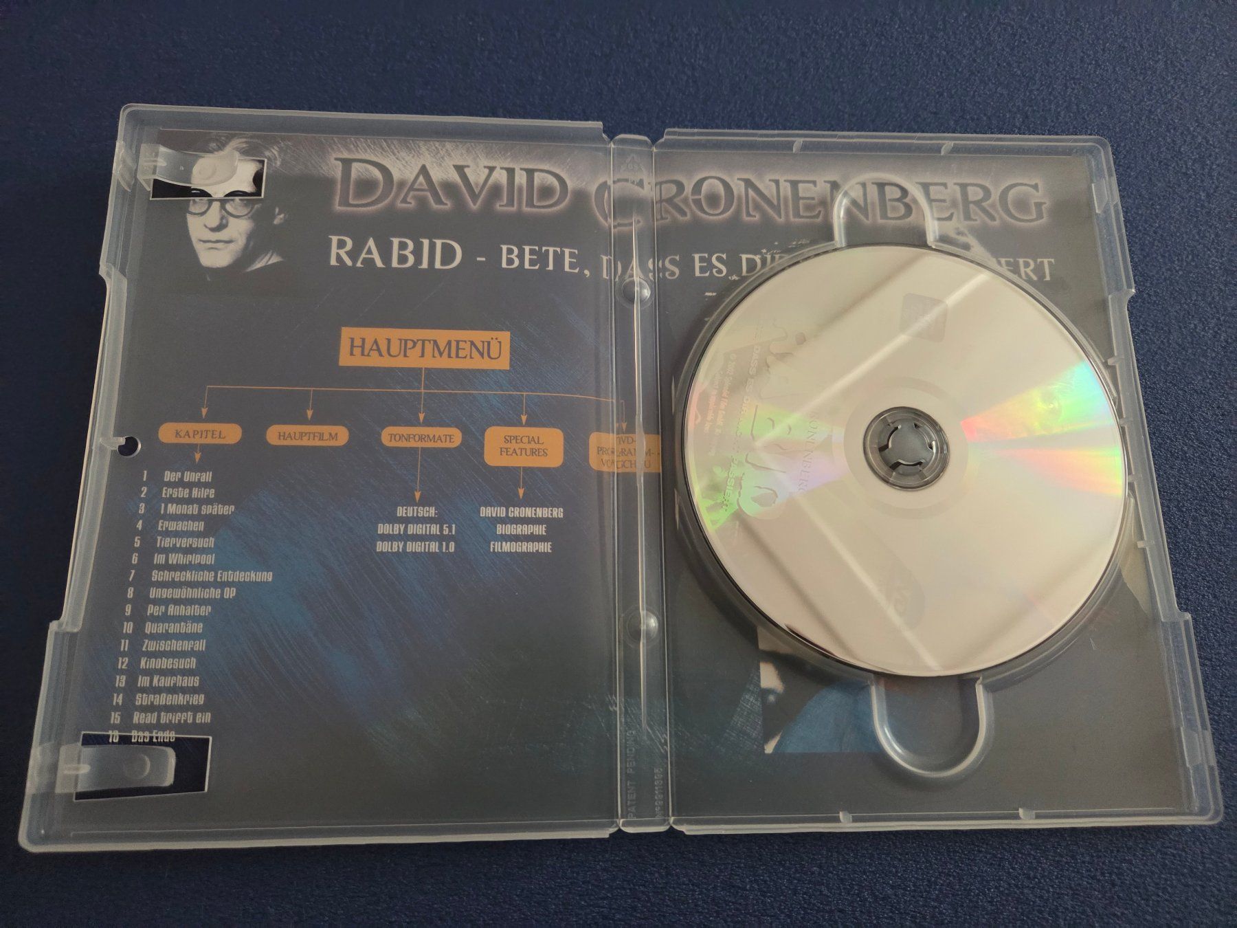 Tutti i DVDs: DVD Rabid David Cronenberg Horror Uncut – Usato da Mollis venduto da Cadillac58 2